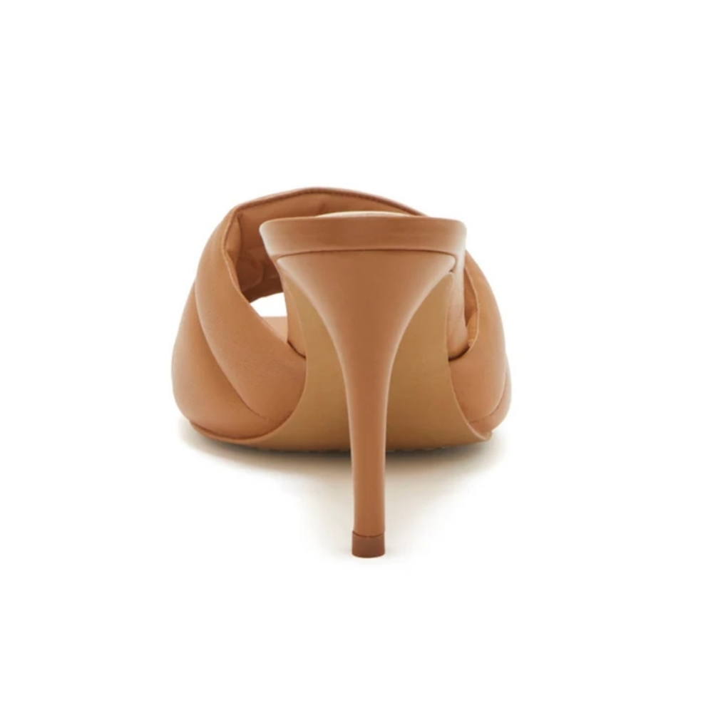 NIB Vince Camuto Candreia Sandal In Light Cognac Color Women's Size 7.5 - Picture 2 of 14